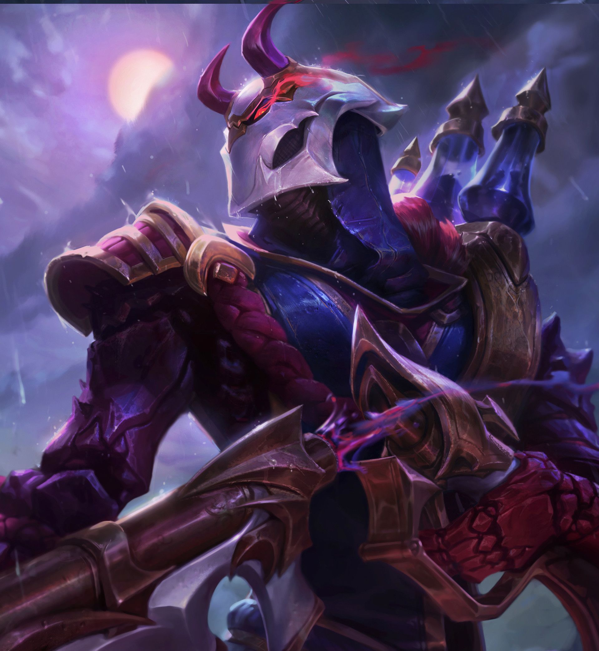 Lol Blood Moon Jhin , HD Wallpaper & Backgrounds