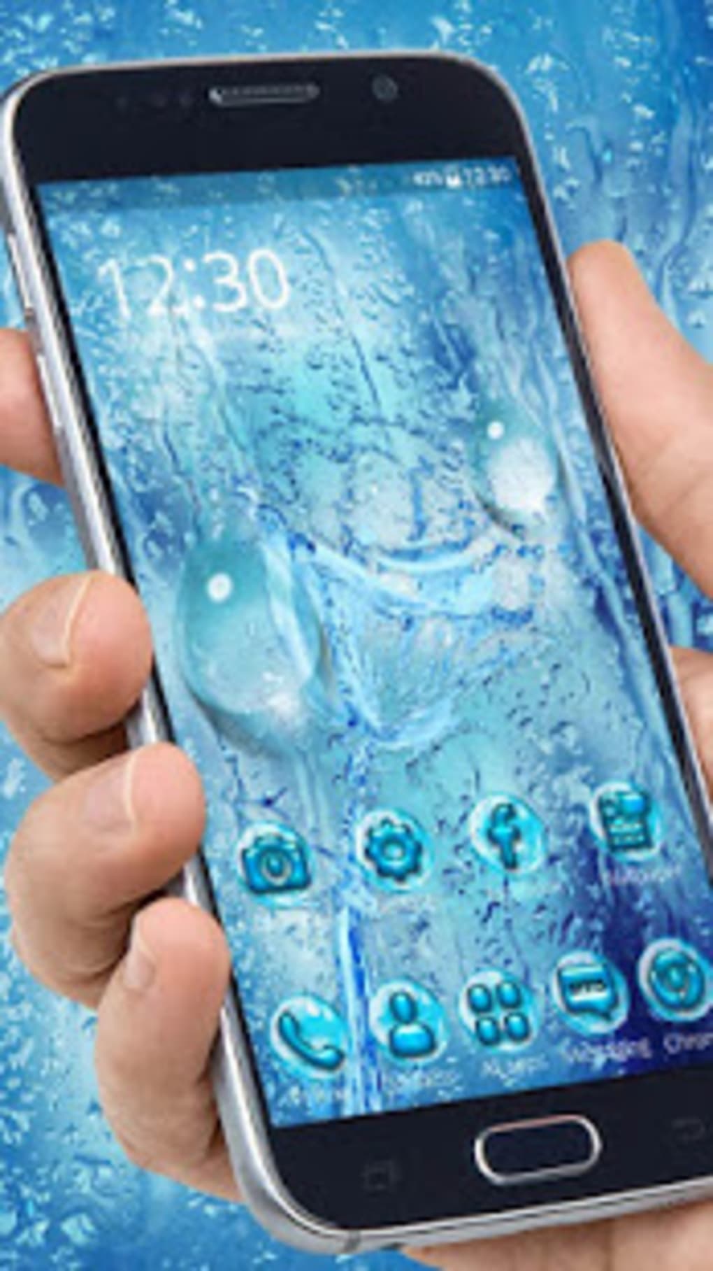 Water Drops Themes Hd Wallpapers 3d Icons - Iphone , HD Wallpaper & Backgrounds