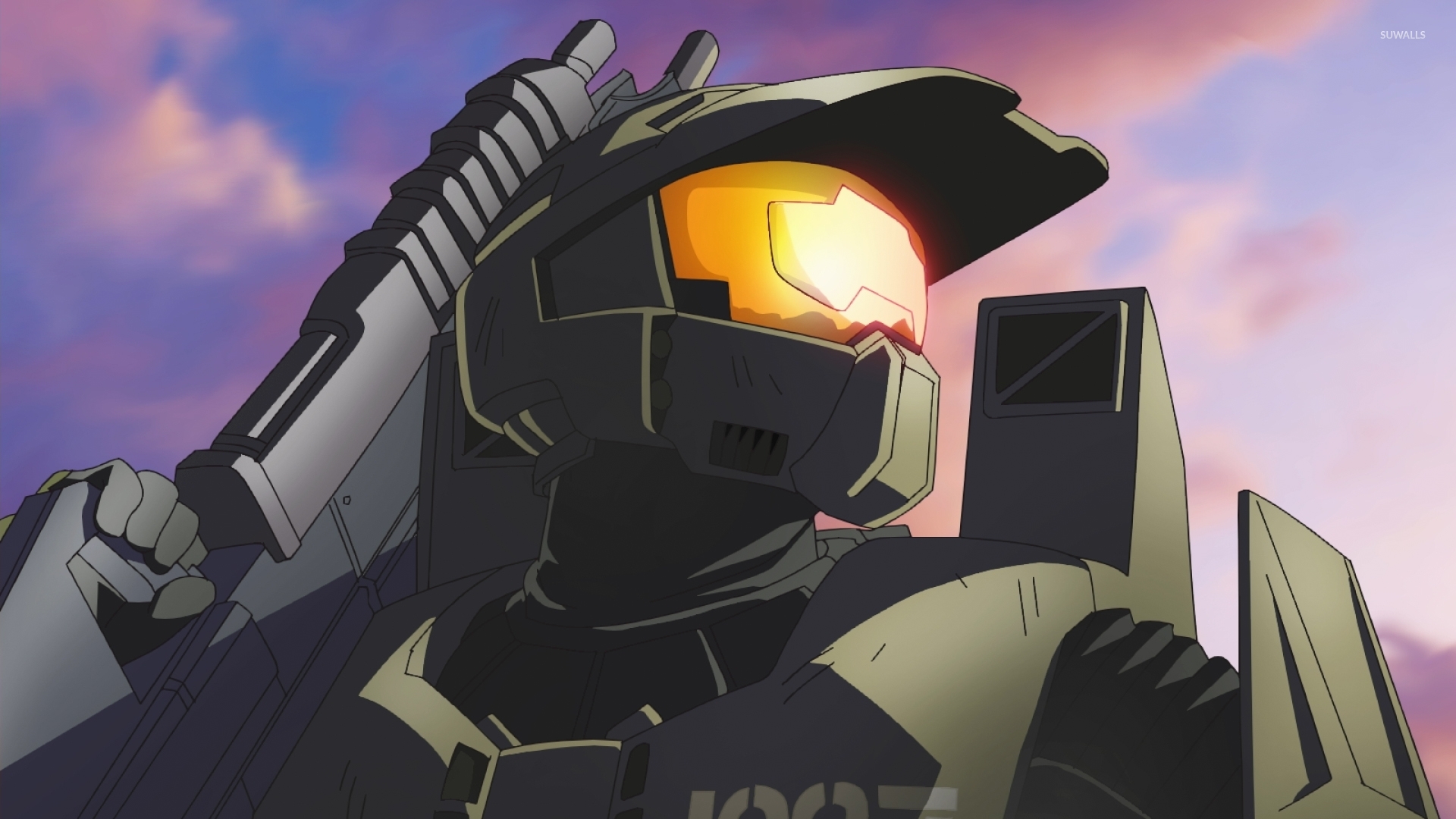 Halo Anime , HD Wallpaper & Backgrounds
