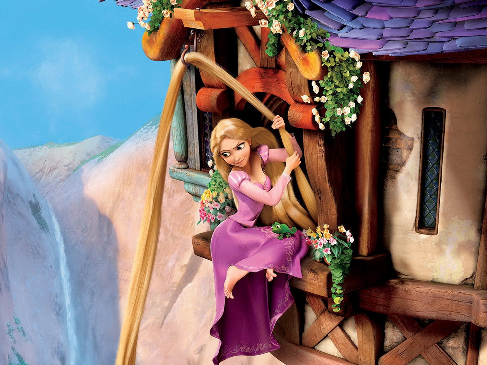 Tangled Wallpaper - Rapunzel Wallpaper Hd , HD Wallpaper & Backgrounds
