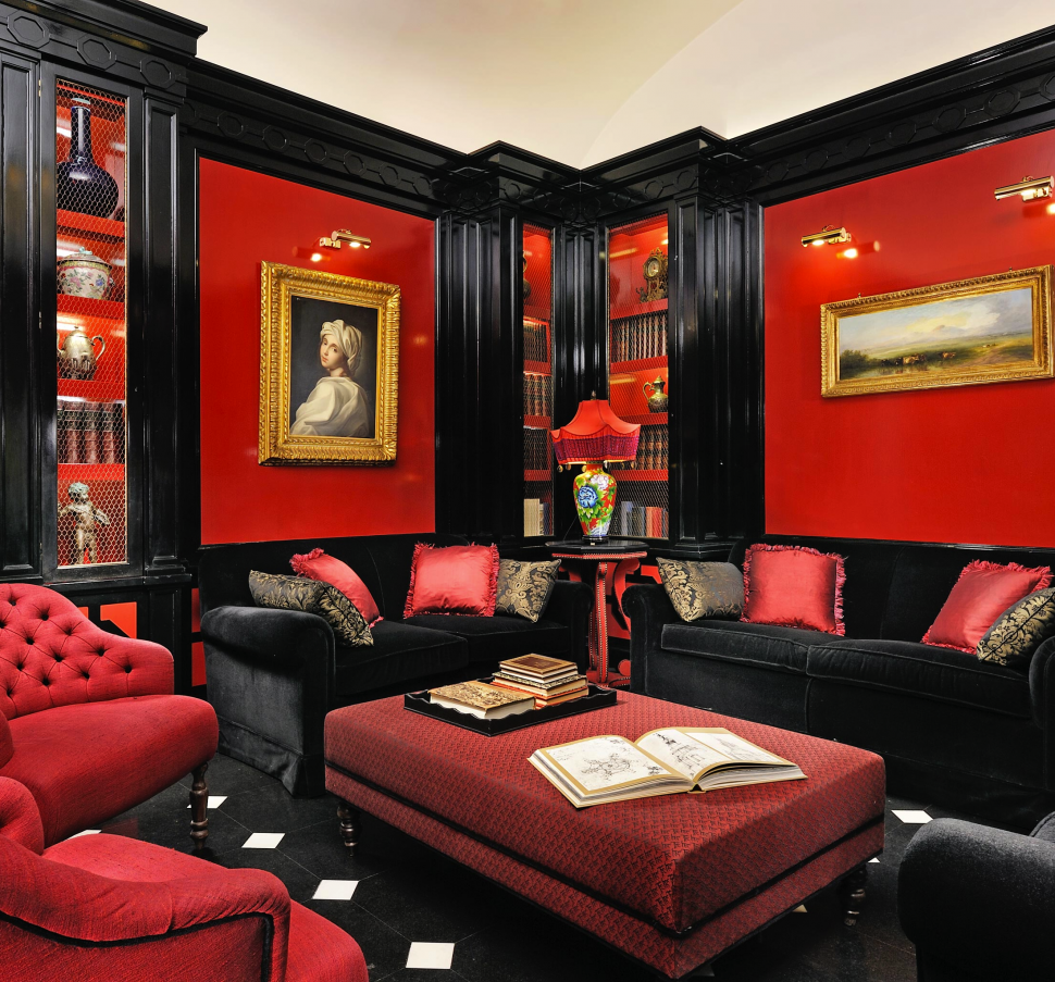 Gothic Red And Black Room , HD Wallpaper & Backgrounds