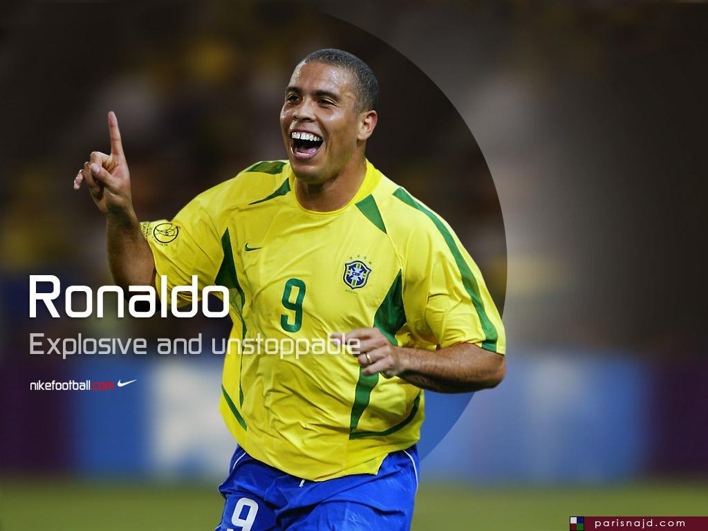 Football Players Wallpapers - Ronaldo Brazil , HD Wallpaper & Backgrounds