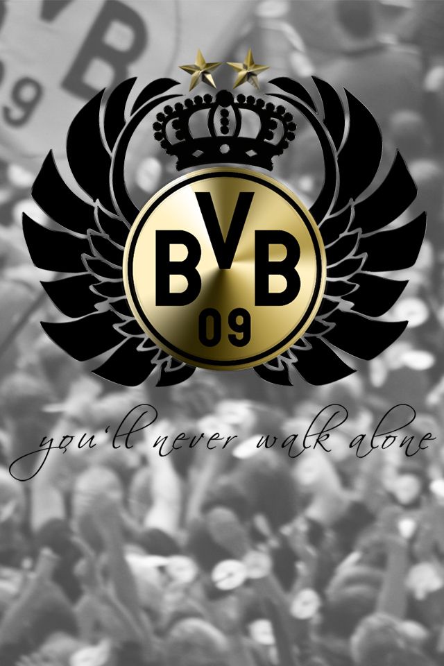 Borussia Dortmund Hd Wallpapers Backgrounds Wallpaper - Bvb You Never Walk Alone , HD Wallpaper & Backgrounds
