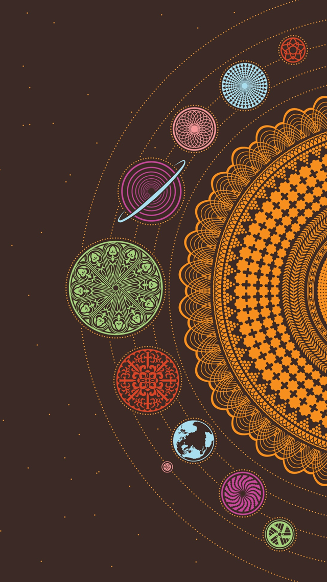 Mandala Wallpaper - Iphone Wallpaper Sacred Geometry , HD Wallpaper & Backgrounds