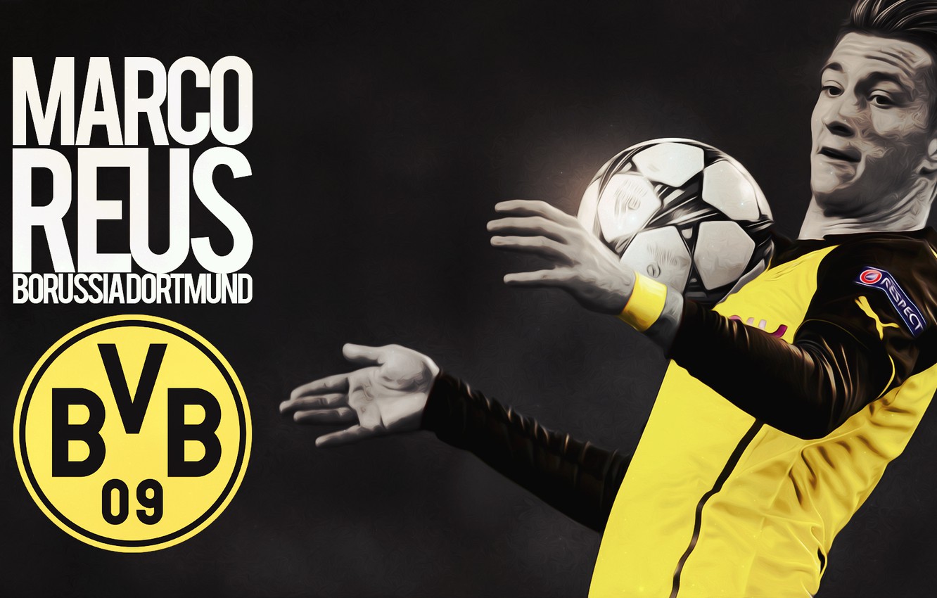 Photo Wallpaper Sport, Borussia Dortmund, League Champions, - Marco Reus 2014 Champions League , HD Wallpaper & Backgrounds