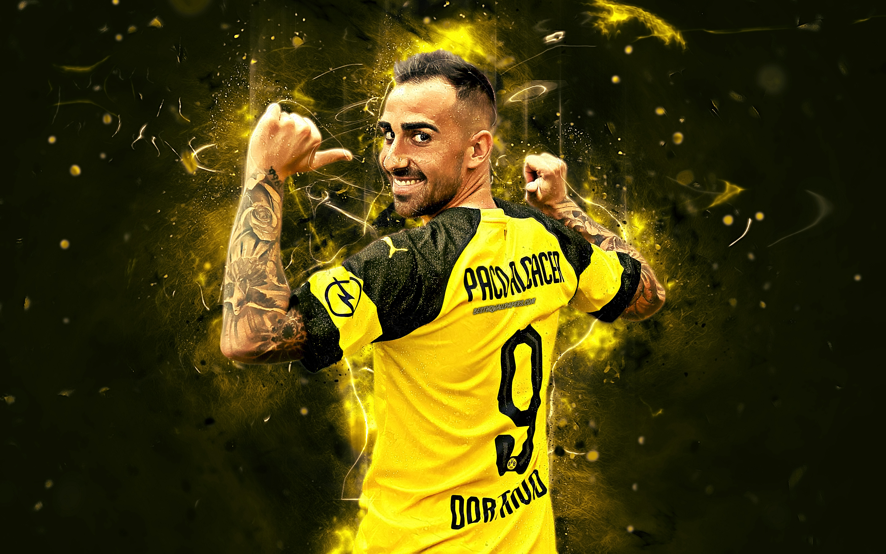 Borussia Dortmund, Spanish, Paco Alcácer, Soccer Wallpaper - Paco Alcacer , HD Wallpaper & Backgrounds