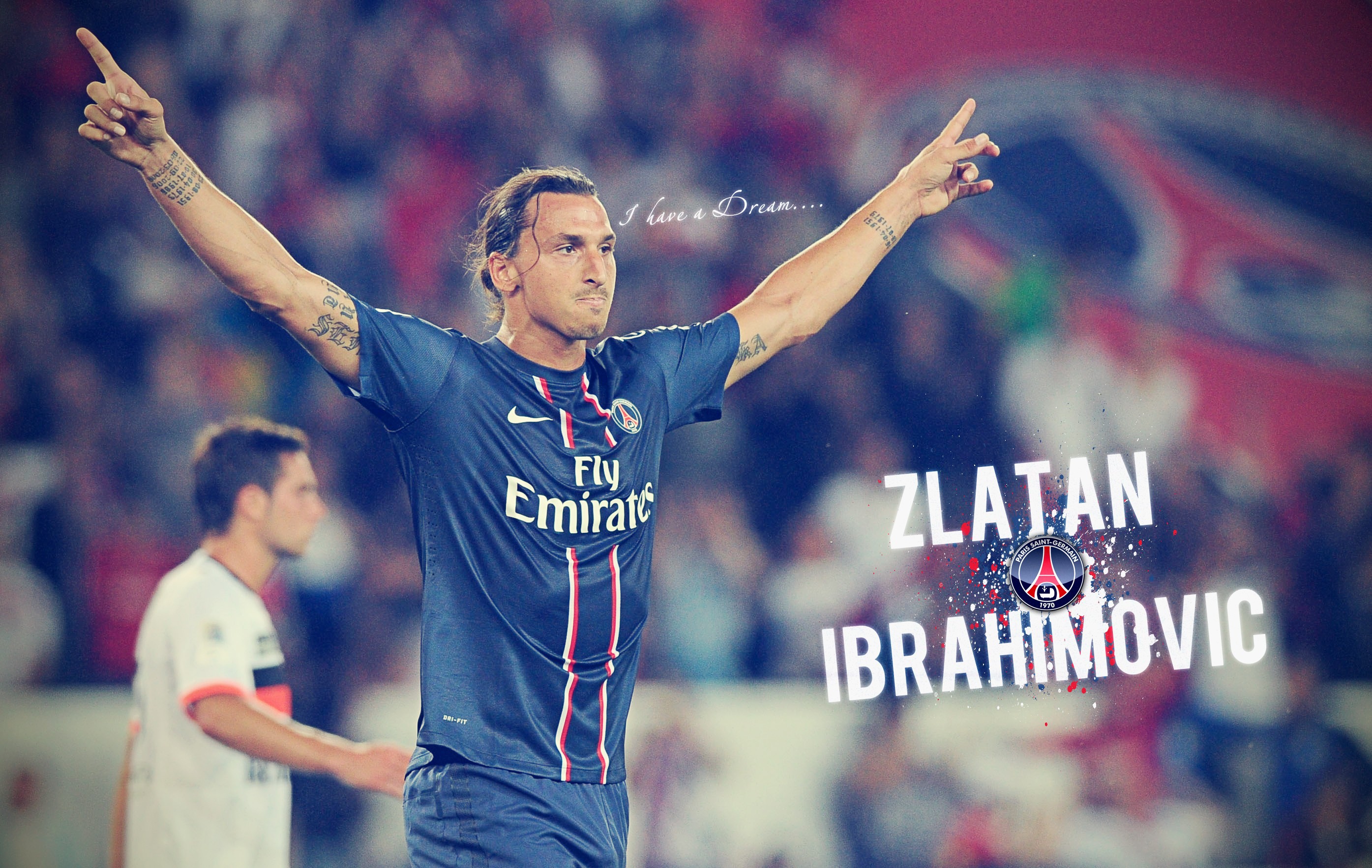 The Player Of Psg Zlatan Ibrahimovic After The Victory - Paris , HD Wallpaper & Backgrounds