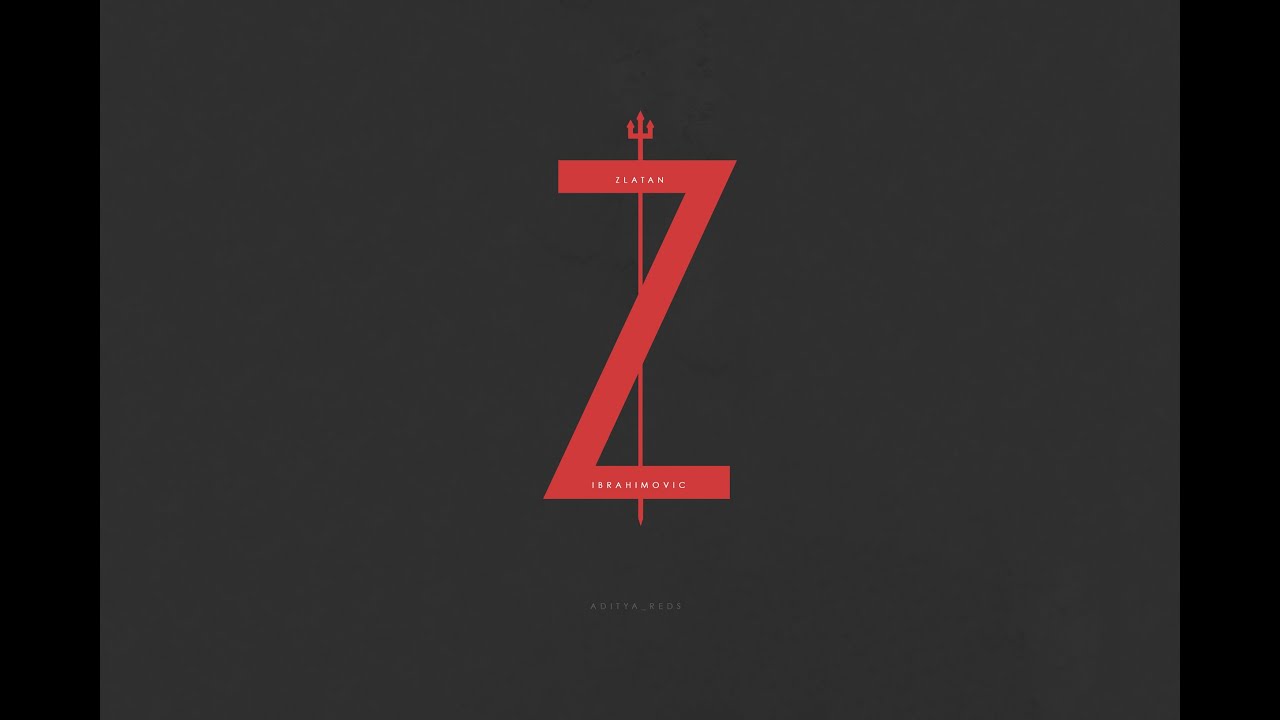 #mufc #zlatan #wallpaper - Zlatan Ibrahimovic Z Logo , HD Wallpaper & Backgrounds