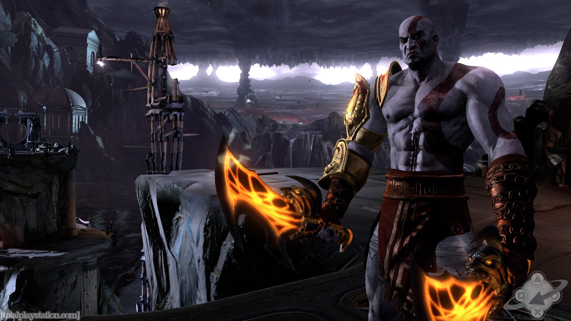 God War Wallpaper Desktop Godofwar3 Media Wallpapers - God Of War 3 4k , HD Wallpaper & Backgrounds