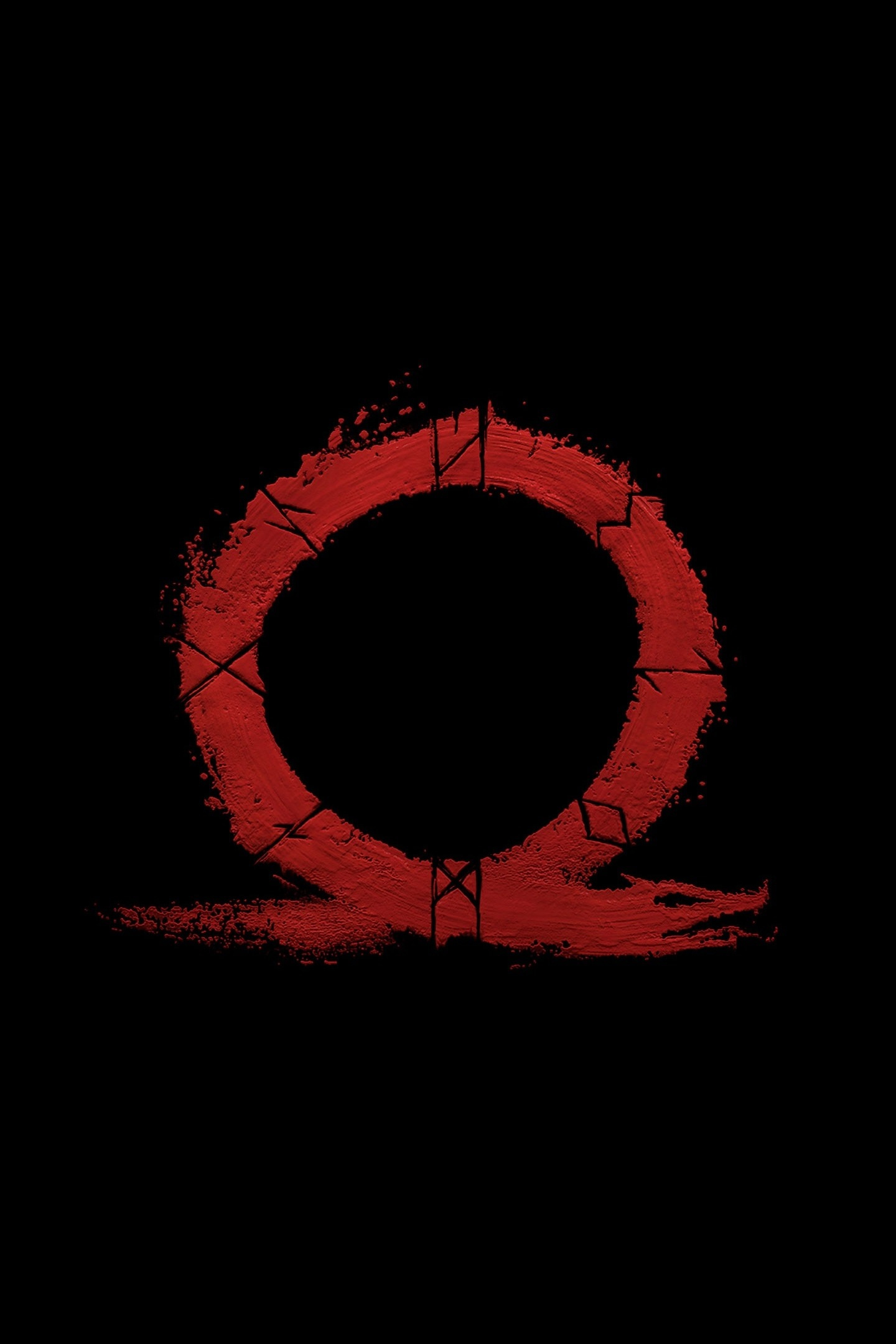 God Of War, Omega, Logo, Video Game, Minimal, Wallpaper - God Of War Omega , HD Wallpaper & Backgrounds