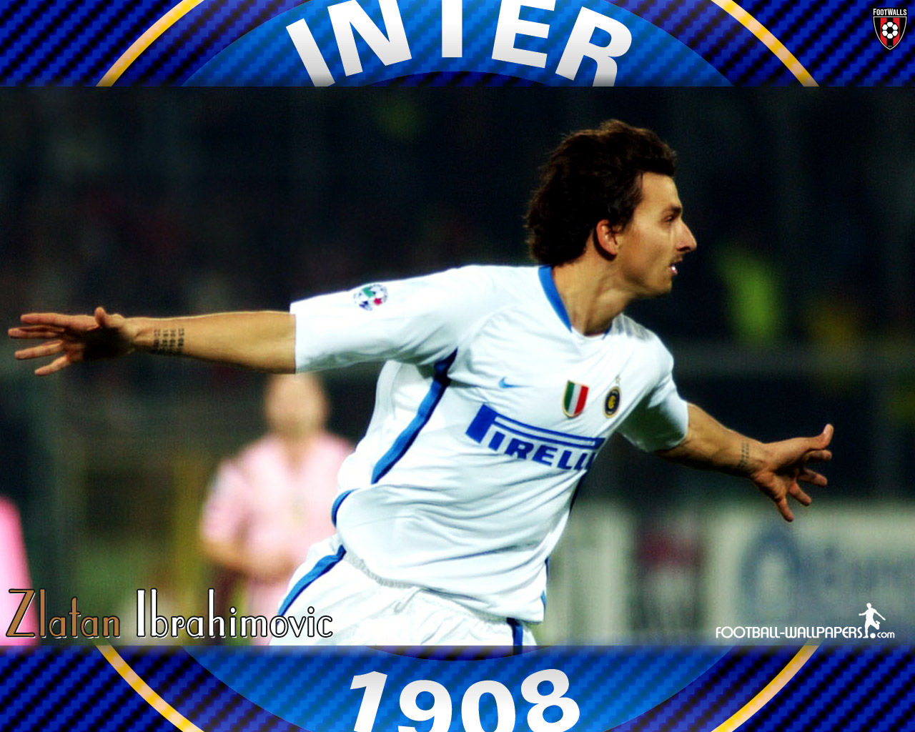 Zlatan Ibrahimovic Wallpaper - Logo Dream League Soccer Inter Milan , HD Wallpaper & Backgrounds