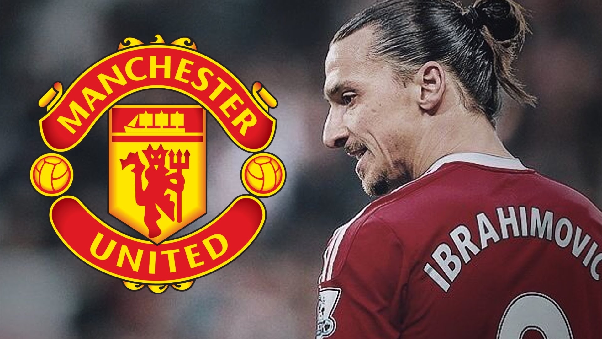 Download - Manchester United Zlatan Ibrahimovic , HD Wallpaper & Backgrounds