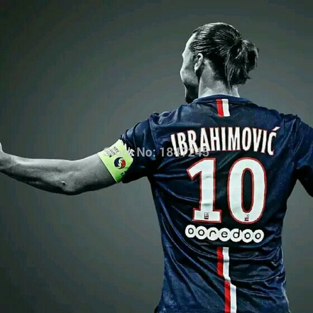 Hero Of Sweden And Paris Zlatan Ibrahimovic Wallpaper - Psg Jersey 2014 Ibrahimovic , HD Wallpaper & Backgrounds