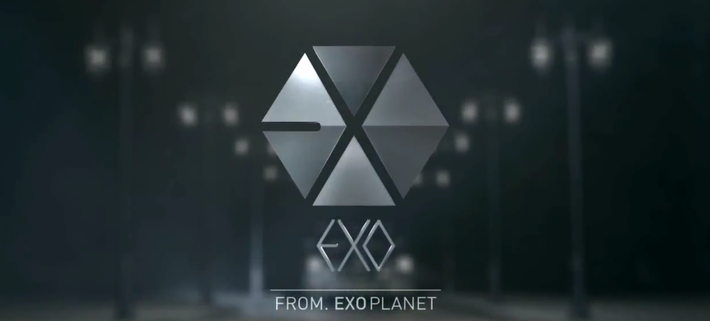♥exo Logo ♥ - Exo Logo Wallpaper Hd , HD Wallpaper & Backgrounds