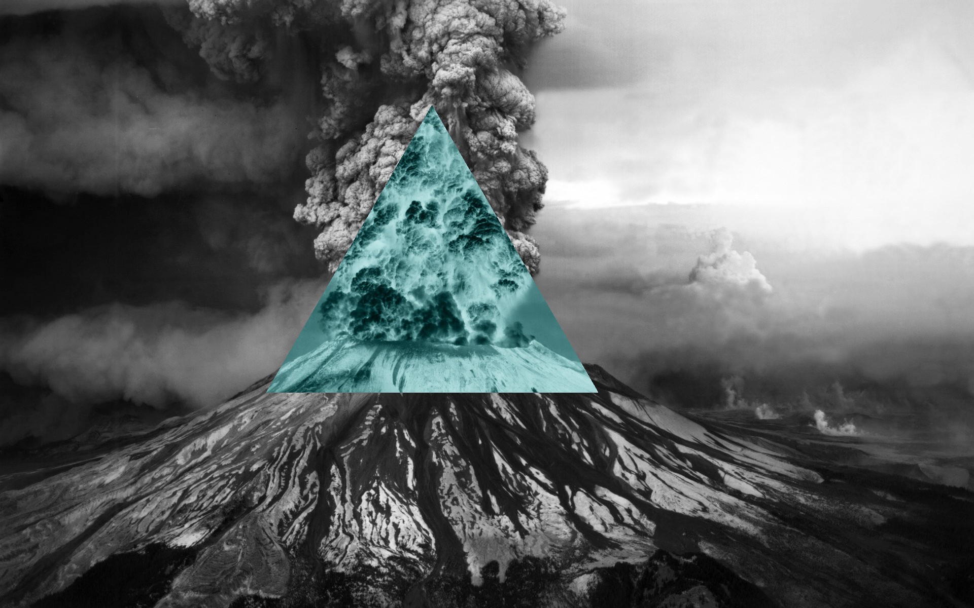 Nature, Polyscape, Inverted, Volcano, Illuminati Wallpapers - Illuminati Wallpaper Hd , HD Wallpaper & Backgrounds