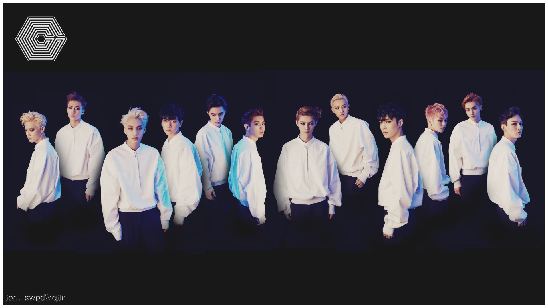 Exo Laptop Wallpaper Hd - Exo Desktop Wallpaper 2016 , HD Wallpaper & Backgrounds