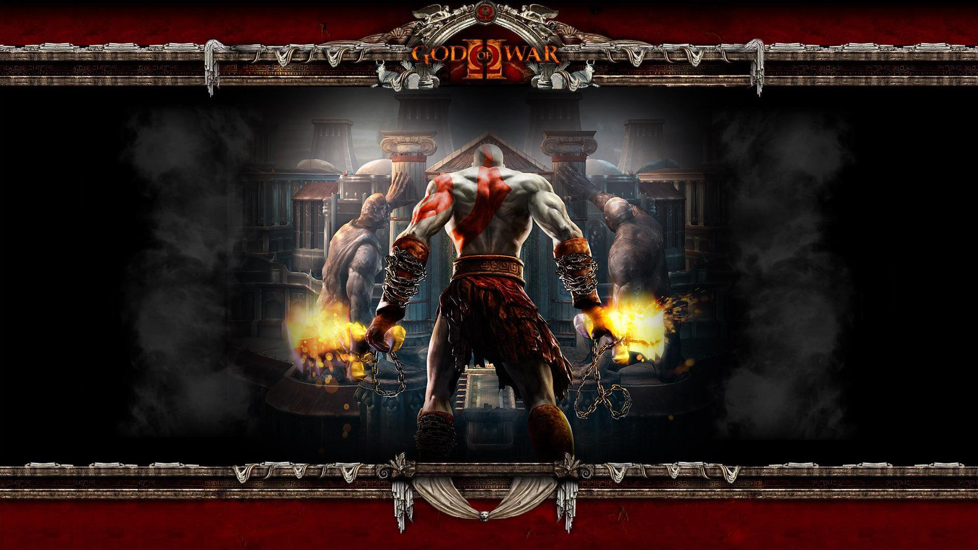 God Of War Ii Hd Wallpaper - Kratos God Of War 2 , HD Wallpaper & Backgrounds