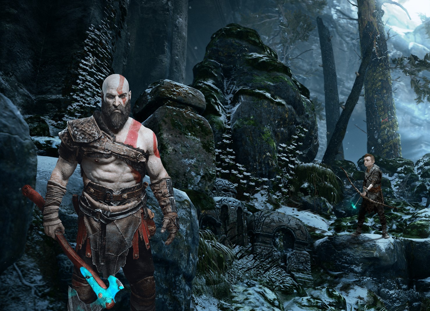 God Of War Live Wallpaper - God Of War 4 Wallpaper Kratos , HD Wallpaper & Backgrounds