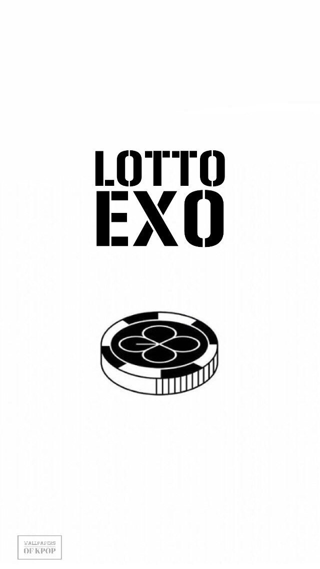 Kpop Wallpaper Iphone - Lambang Exo Lotto , HD Wallpaper & Backgrounds