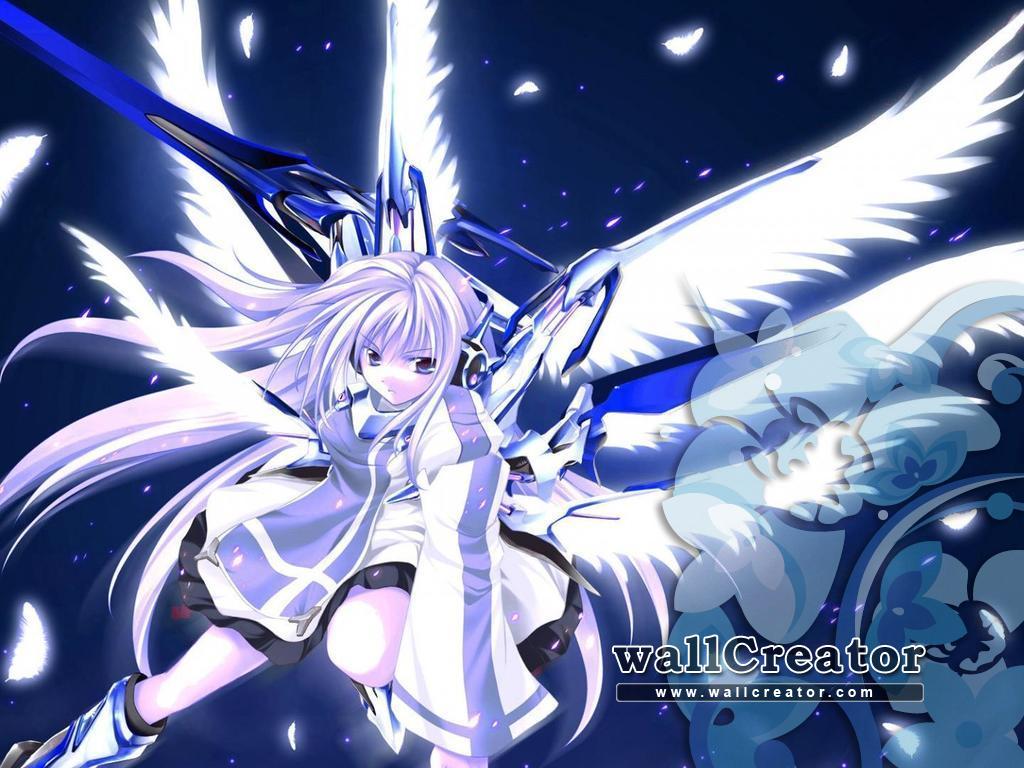 Nightcore Anime Angel Hd Wallpaper Backgrounds Download