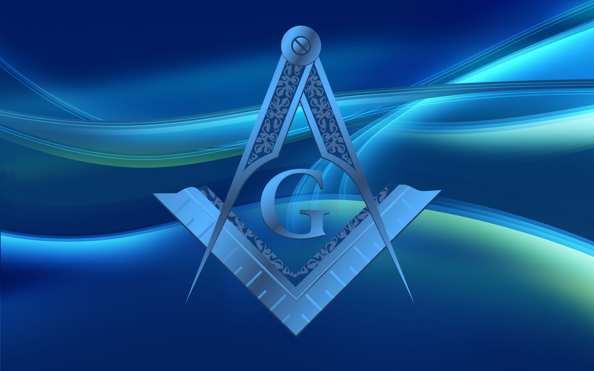 Gold Masonic Square And Compass , HD Wallpaper & Backgrounds