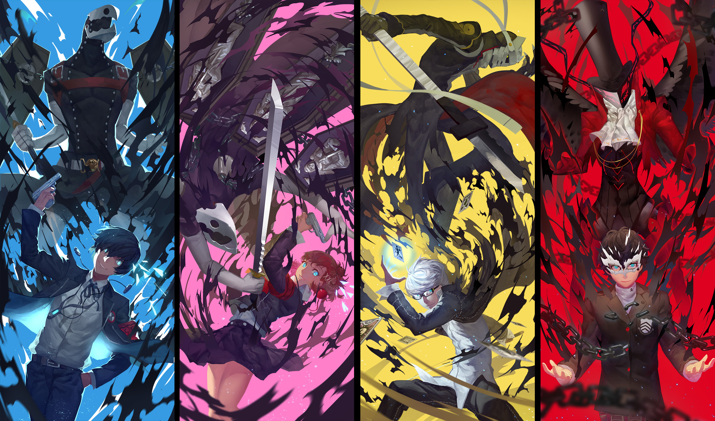 Cross Over - Persona Wallpaper Hd , HD Wallpaper & Backgrounds