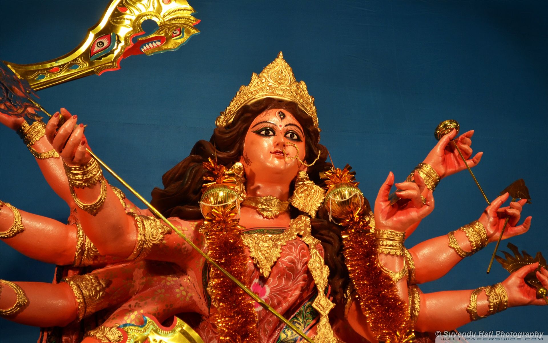 Hd Hindu God Desktop Wallpaper > - Maa Durga , HD Wallpaper & Backgrounds