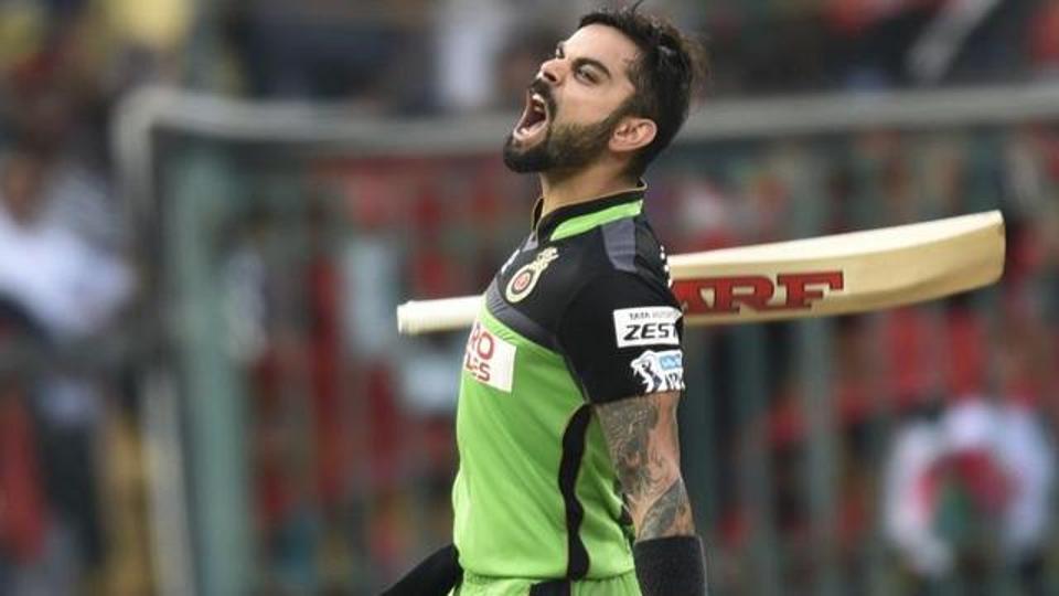 Virat Kohli Rcb Hd Wallpapers - Virat Kohli In Rcb Green , HD Wallpaper & Backgrounds