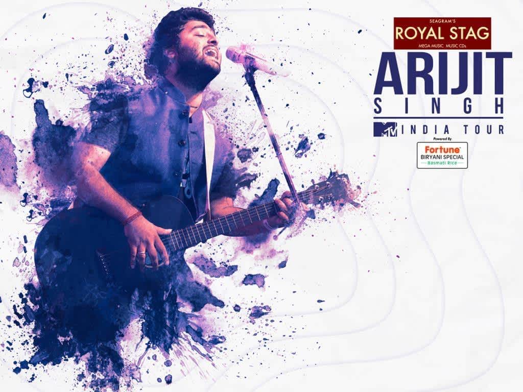 Arijit Singh Mtv India Tour - Arijit Singh India Tour Poster , HD Wallpaper & Backgrounds