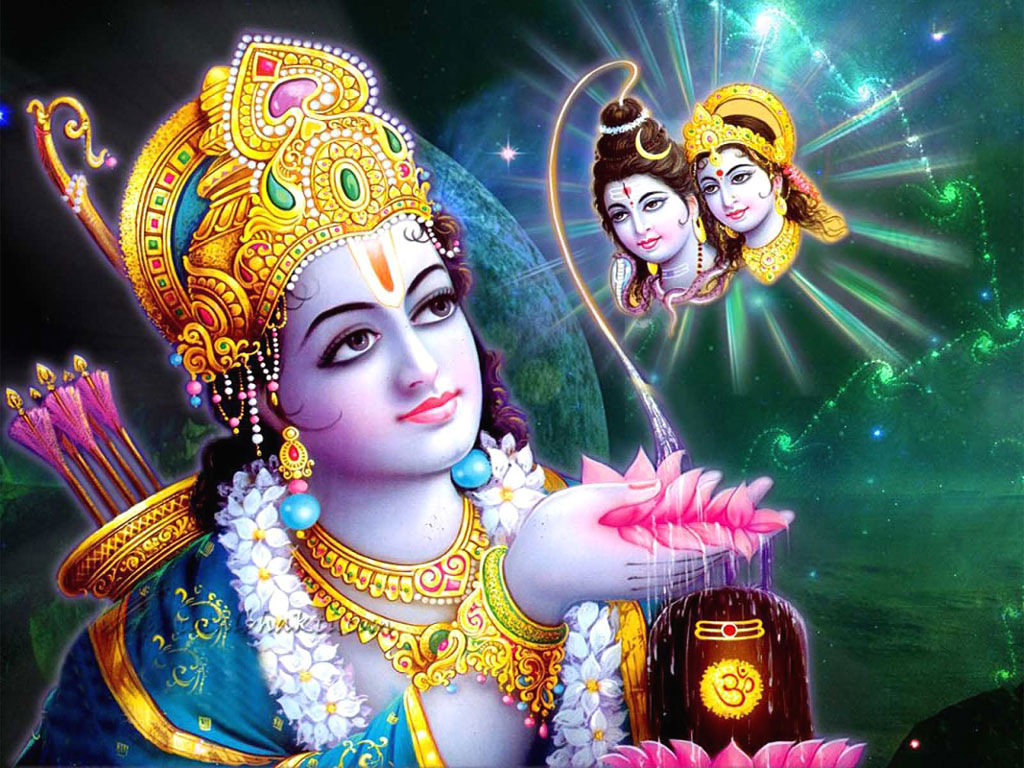 Sri Ram Wallpaper - Moving Pictures Of God , HD Wallpaper & Backgrounds