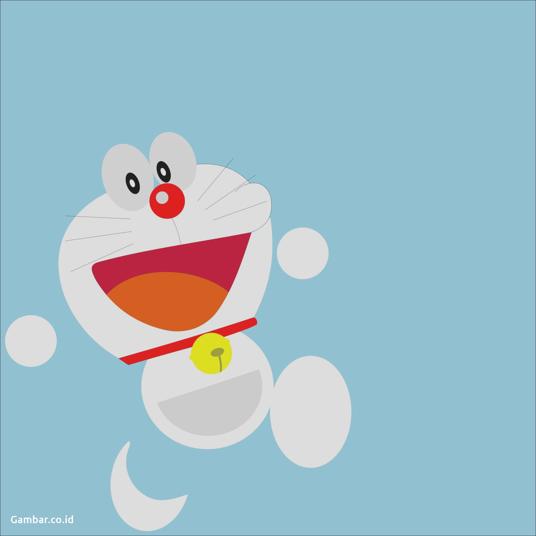 Gambar Wallpaper Doraemon , Image Collections Of - Doraemon Minimalist , HD Wallpaper & Backgrounds