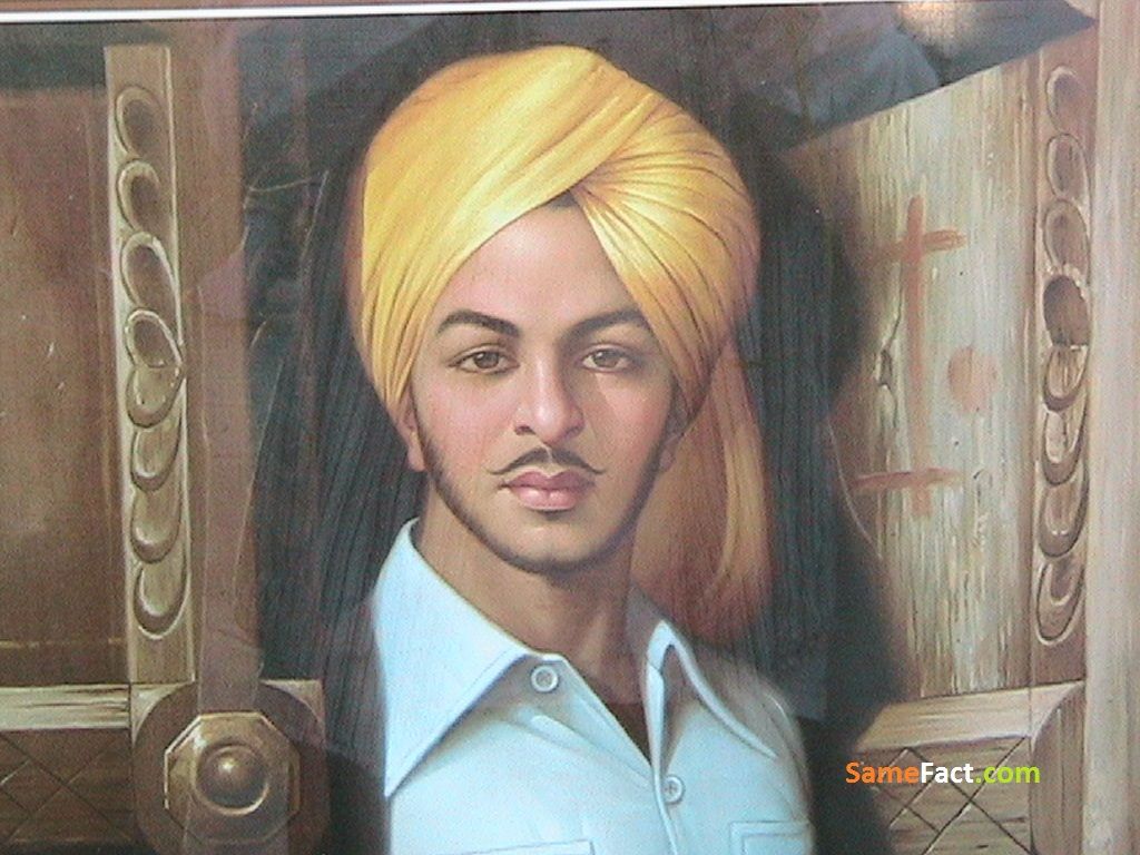 Free Download Hd Wallpaper For Bhagat Singh - Bhagat Singh , HD Wallpaper & Backgrounds