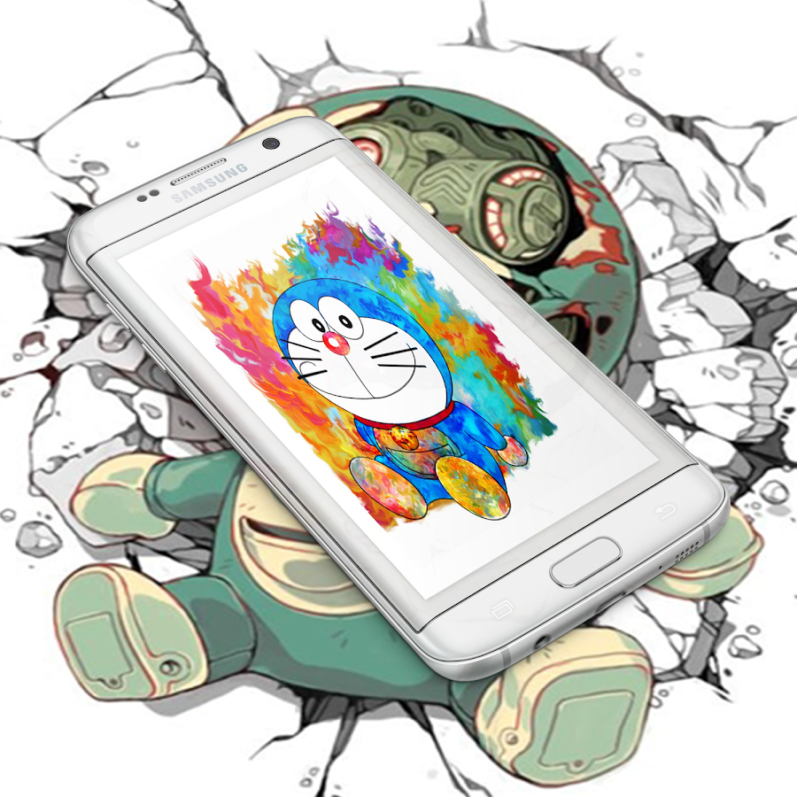 Wallpaper Doraemon Android - Doraemon Terminator , HD Wallpaper & Backgrounds