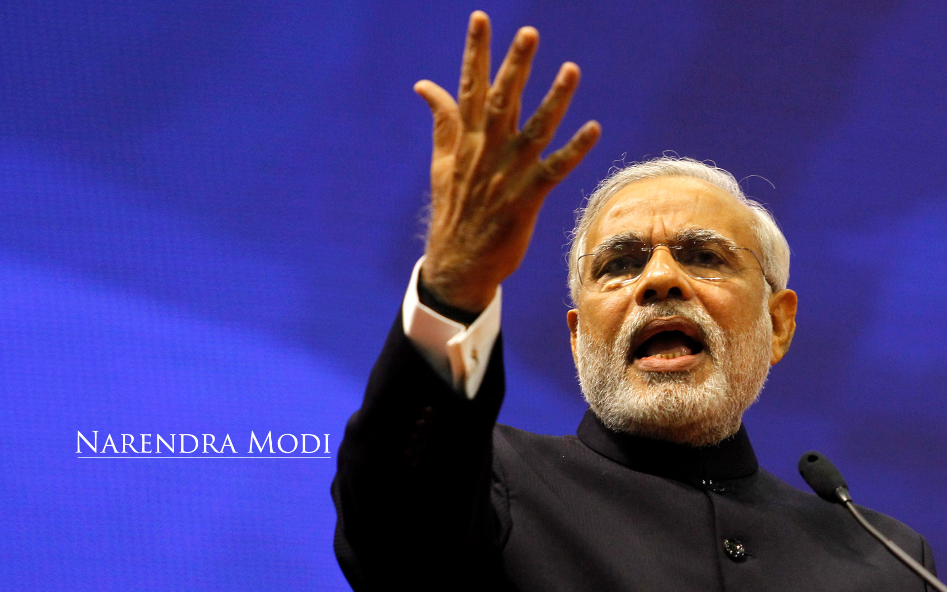 Prime Minister Of India - Narendra Modi Black And White , HD Wallpaper & Backgrounds