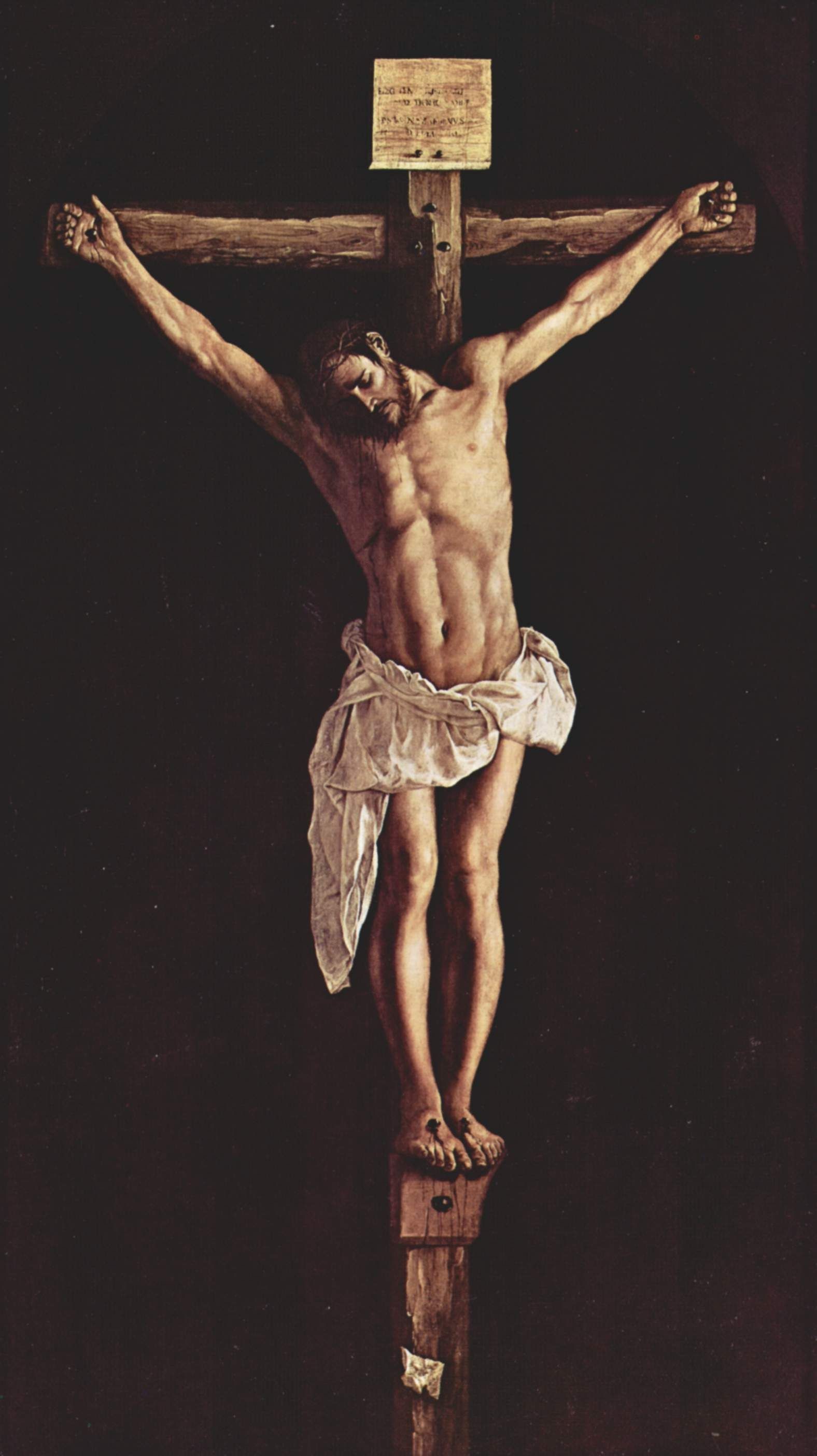 Tablet Compatible - Christ On The Cross Zurbarán , HD Wallpaper & Backgrounds