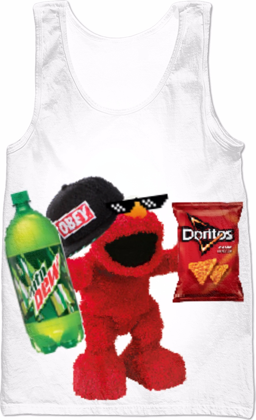 Elmo With Doritos And Mountain Dew , HD Wallpaper & Backgrounds