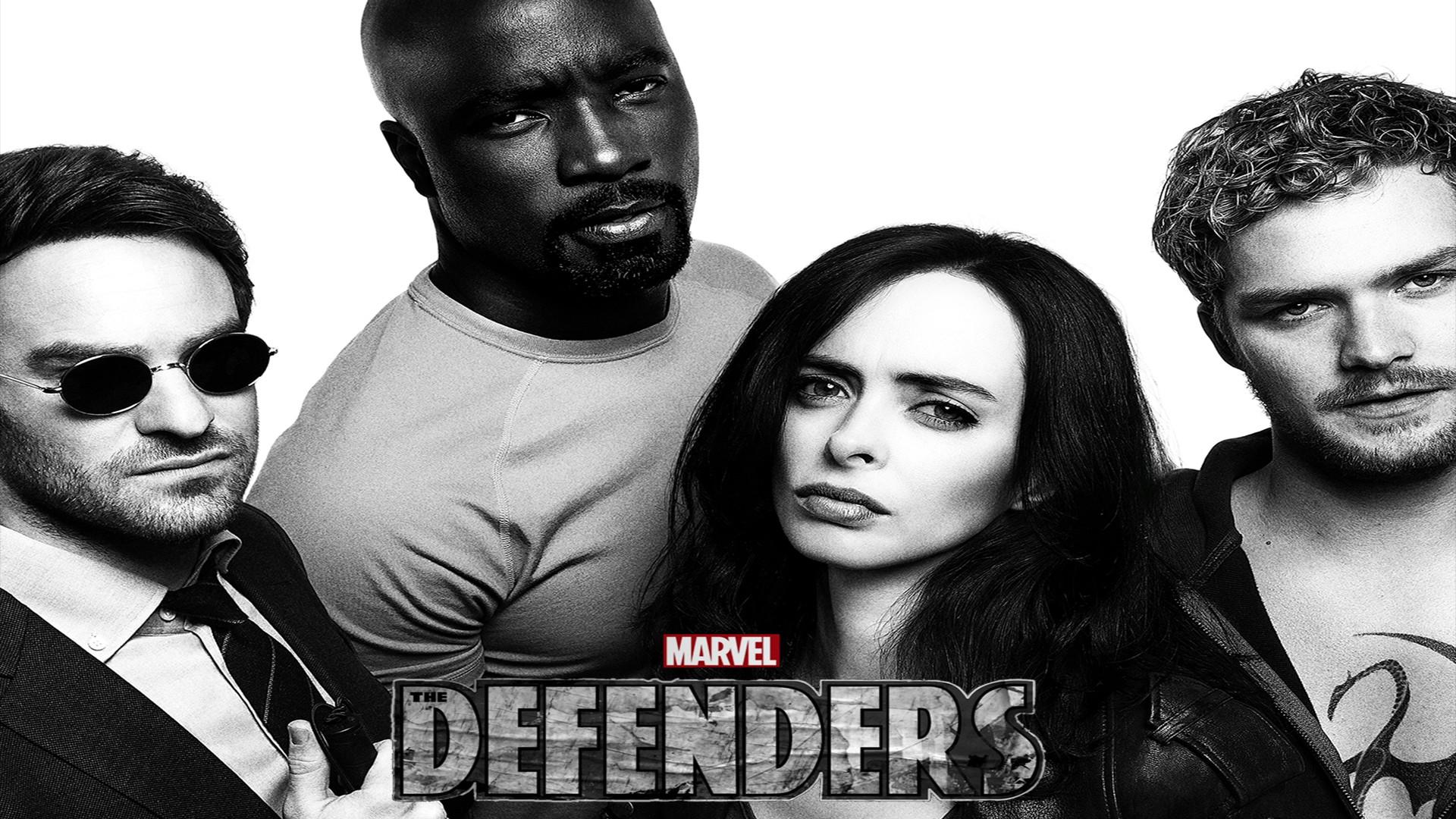 Defenders Wallpaper - Movie Poster With 4 People , HD Wallpaper & Backgrounds