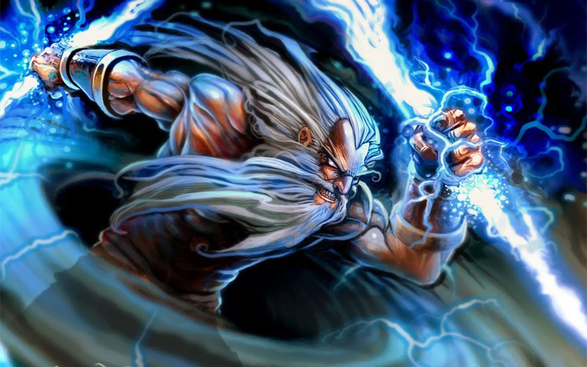 Video Games Dota 2 Caracters Zeus Greek God Myths Desktop - Zeus God Of War , HD Wallpaper & Backgrounds