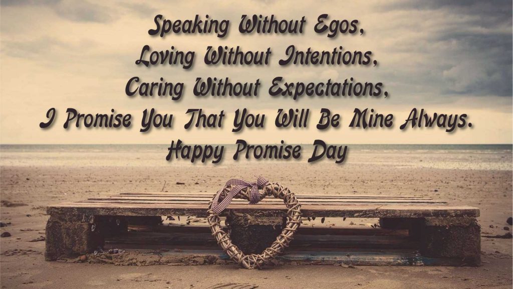 Promise Day Wallpapers With Quotes - Happy Promise Day Quotes For Boyfriend , HD Wallpaper & Backgrounds