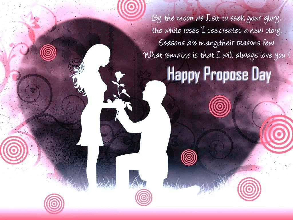 Promise Day Wallpaper - Happy Propose Day 2018 , HD Wallpaper & Backgrounds