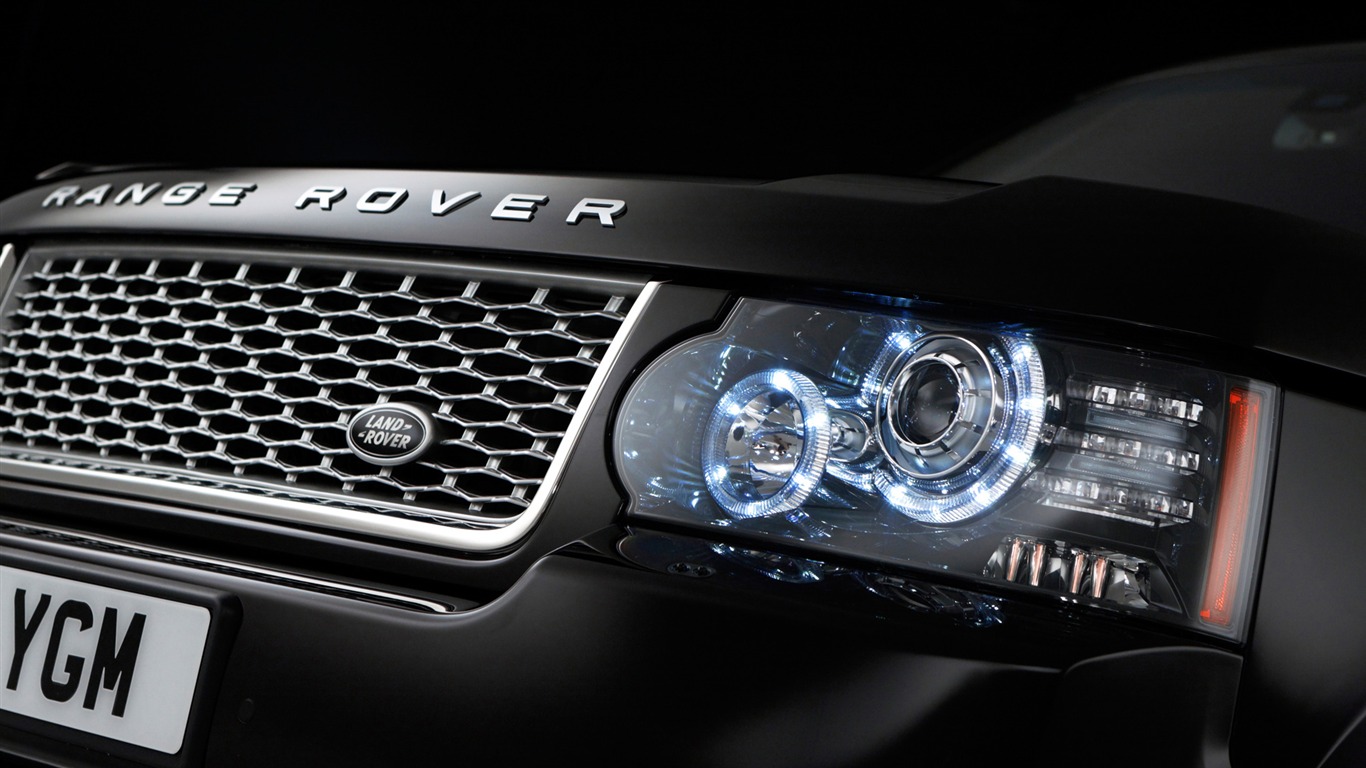 Land Rover Range Rover Black Edition - Land Rover Close Up , HD Wallpaper & Backgrounds