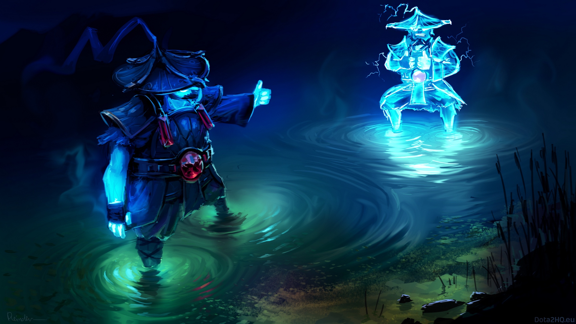 Wallpaper Dota 2, Storm Spirit, Art - Dota 2 Wallpapers Phone , HD Wallpaper & Backgrounds