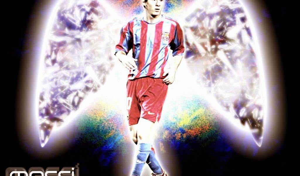 Great Lionel Messi Vs Cristiano Ronaldo Wallpaper Fc - Lionel Messi , HD Wallpaper & Backgrounds