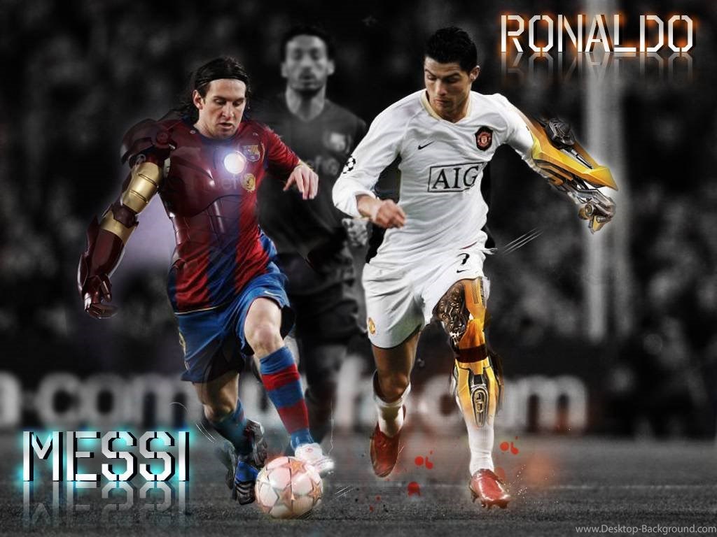 Messi And Ronaldo 2009 , HD Wallpaper & Backgrounds