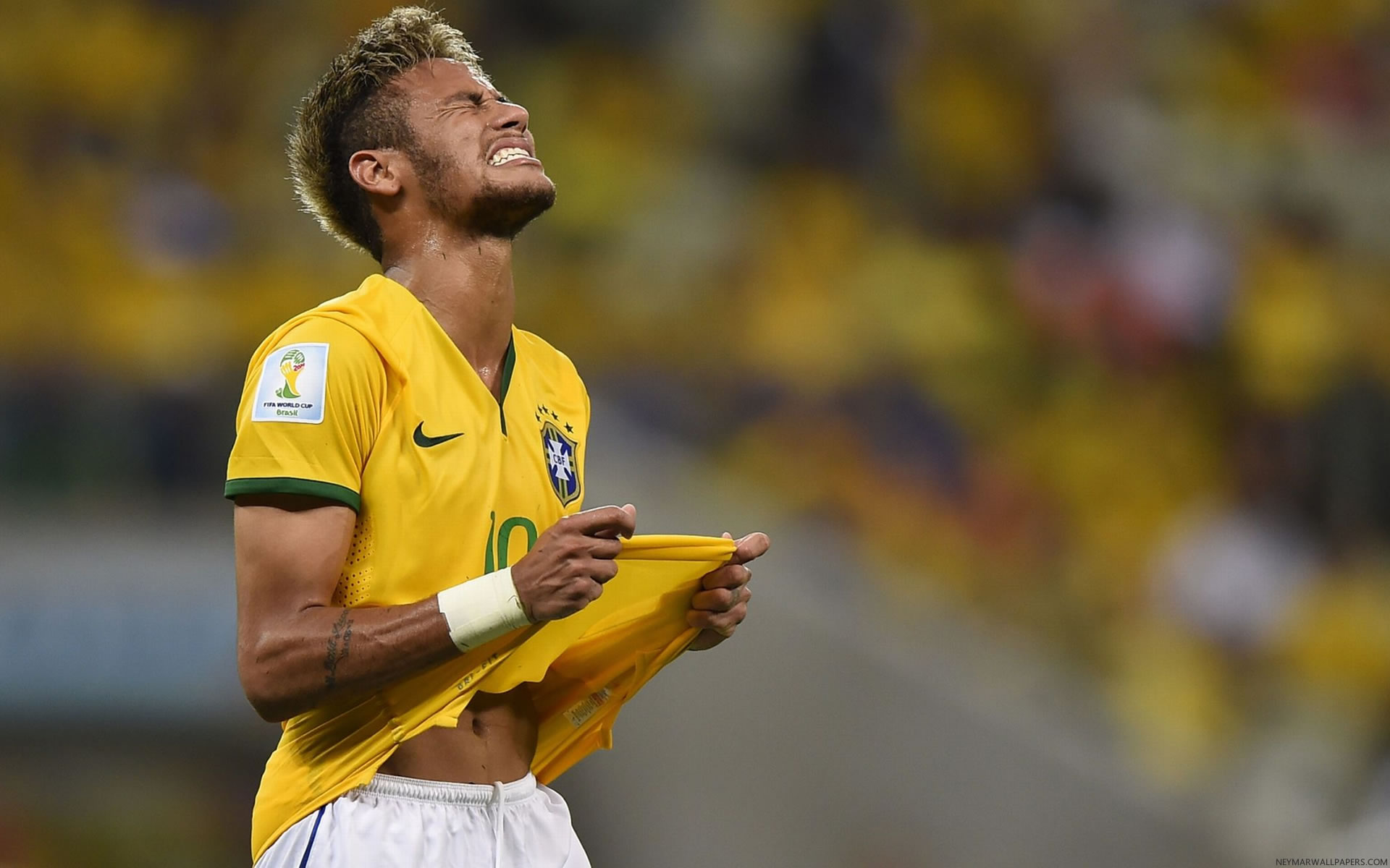 Neymar World Cup 2014 Wallpaper - Neymar World Cup Iphone , HD Wallpaper & Backgrounds