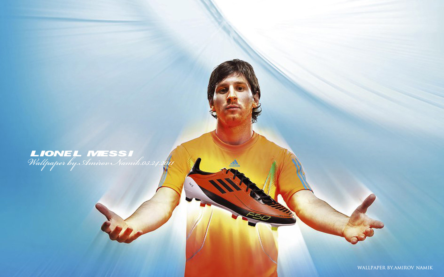 Lionel Messi Adidas , HD Wallpaper & Backgrounds