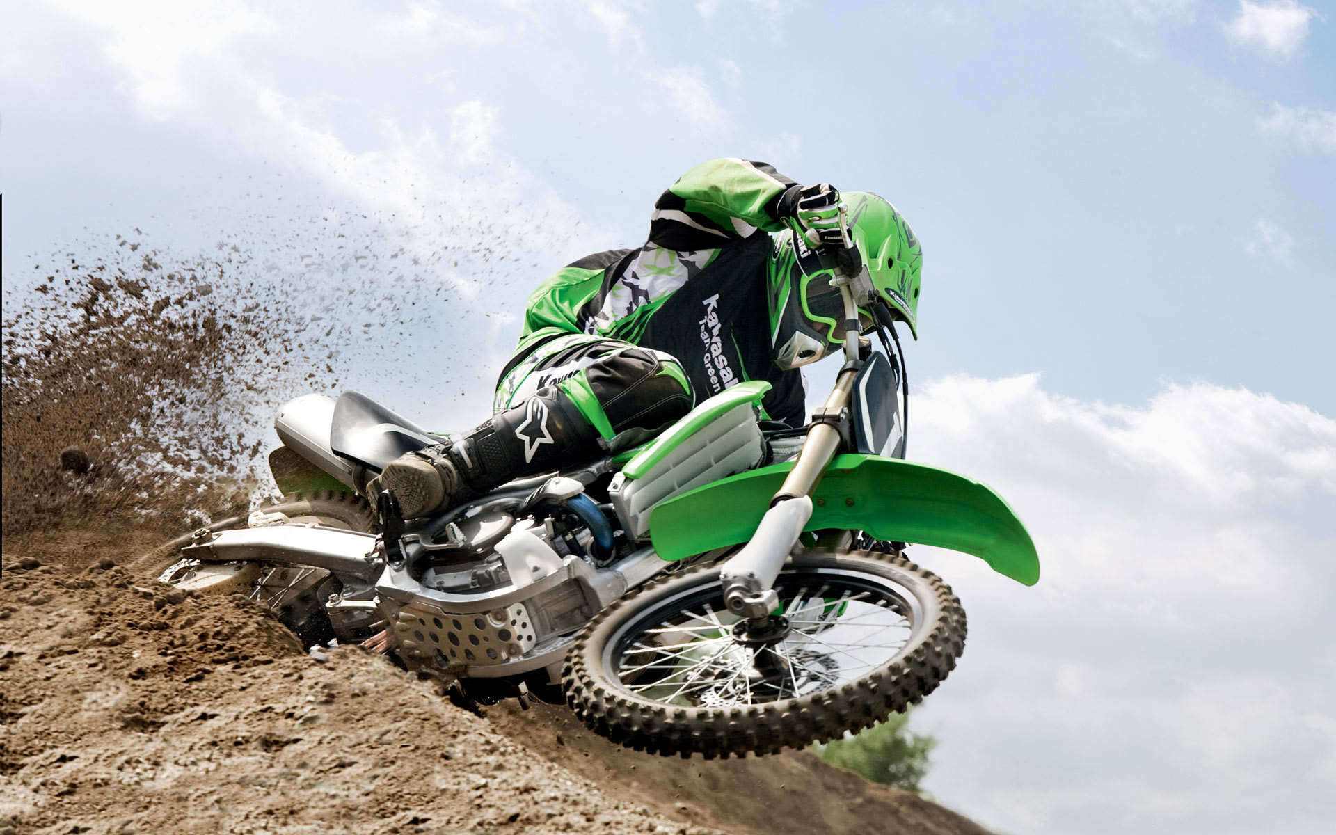 Kawasaki Motocross , HD Wallpaper & Backgrounds