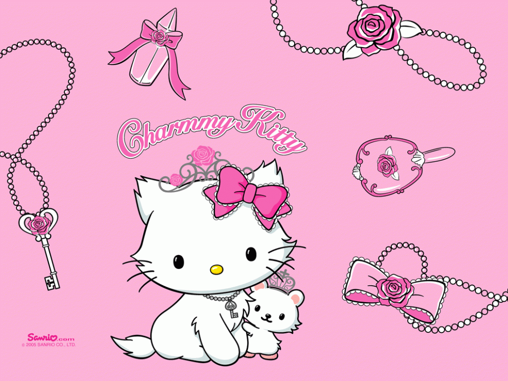 Gambar Tema Wallpaper Hello Kitty Paling Keren - Charmmy Kitty , HD Wallpaper & Backgrounds