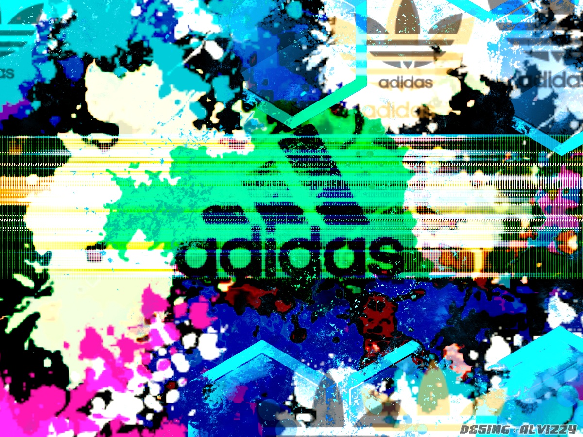 Colorful Adidas Wallpapers Desktop Background - Adidas Wallpaper Colorful Hd , HD Wallpaper & Backgrounds