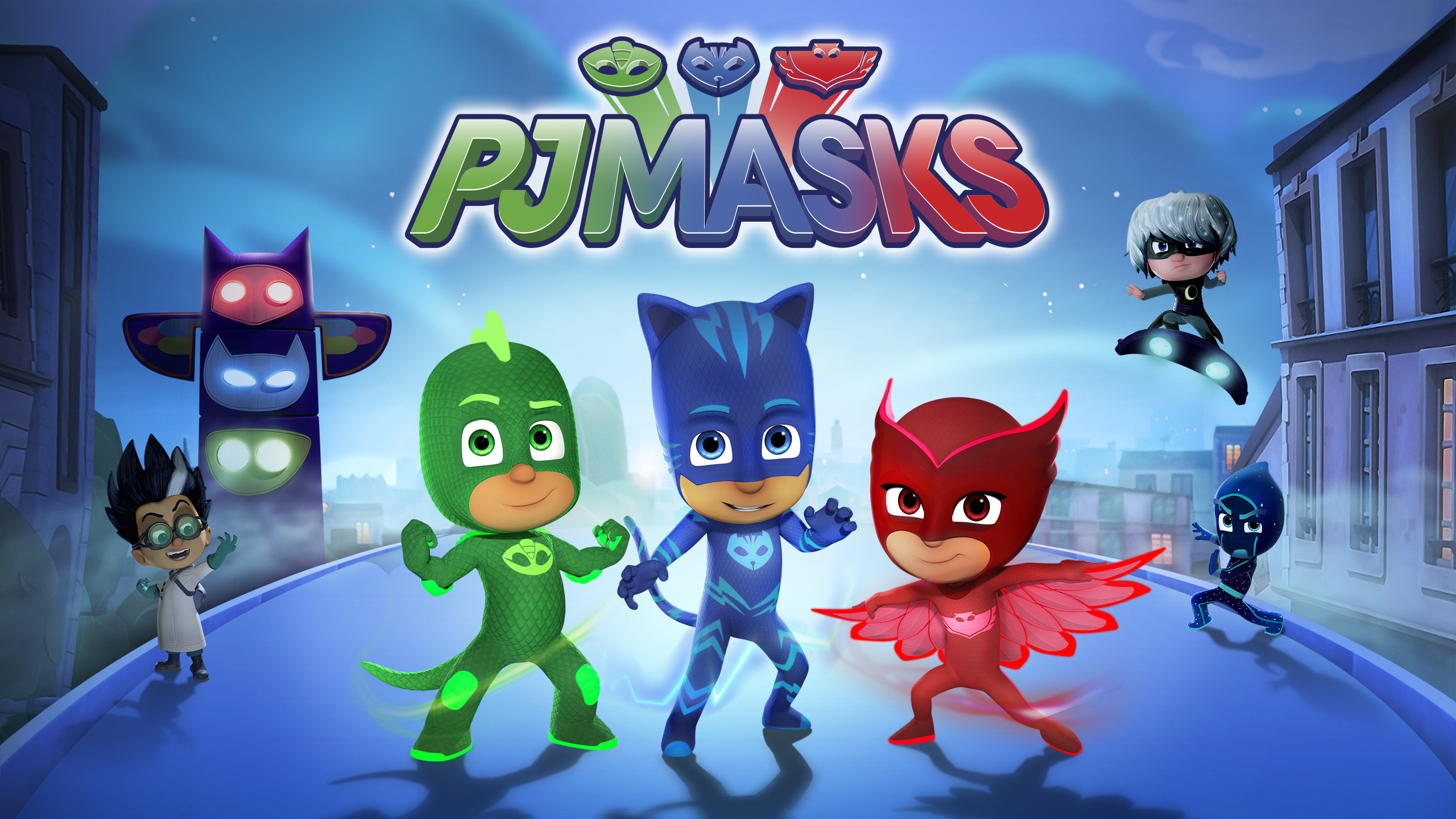 Stream Pj Masks - Pj Masks It's Time To Be A Hero , HD Wallpaper & Backgrounds